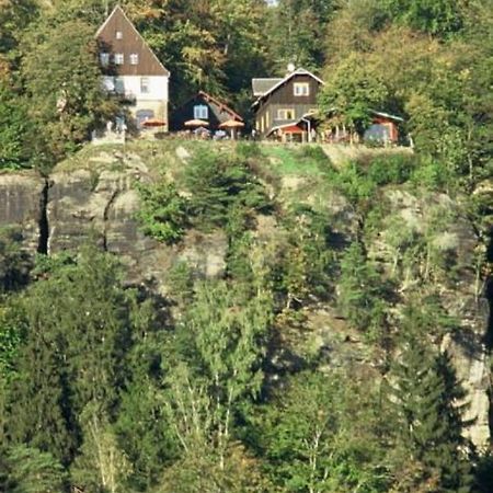 Hotel Brand-Baude Hohnstein Esterno foto