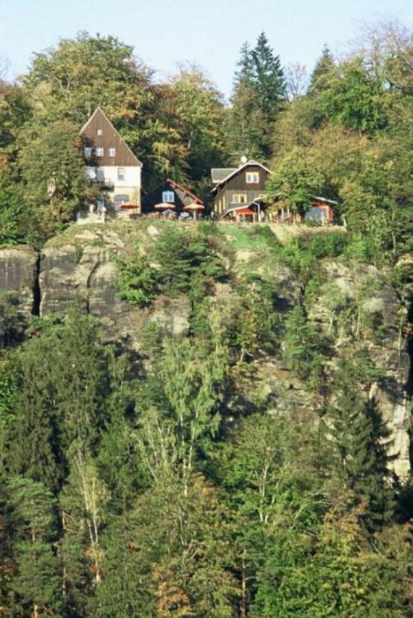 Hotel Brand-Baude Hohnstein Esterno foto