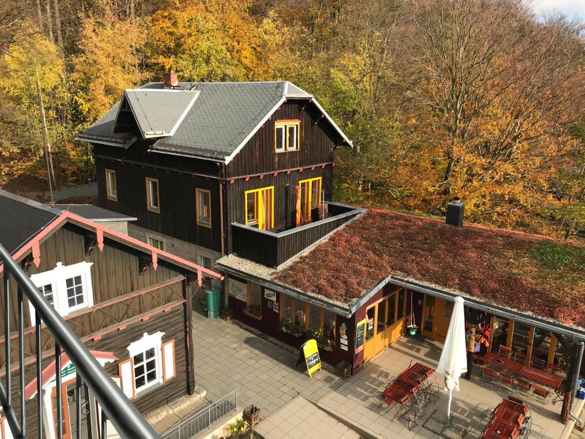 Hotel Brand-Baude Hohnstein Esterno foto