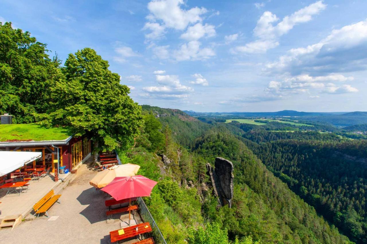 Hotel Brand-Baude Hohnstein Esterno foto