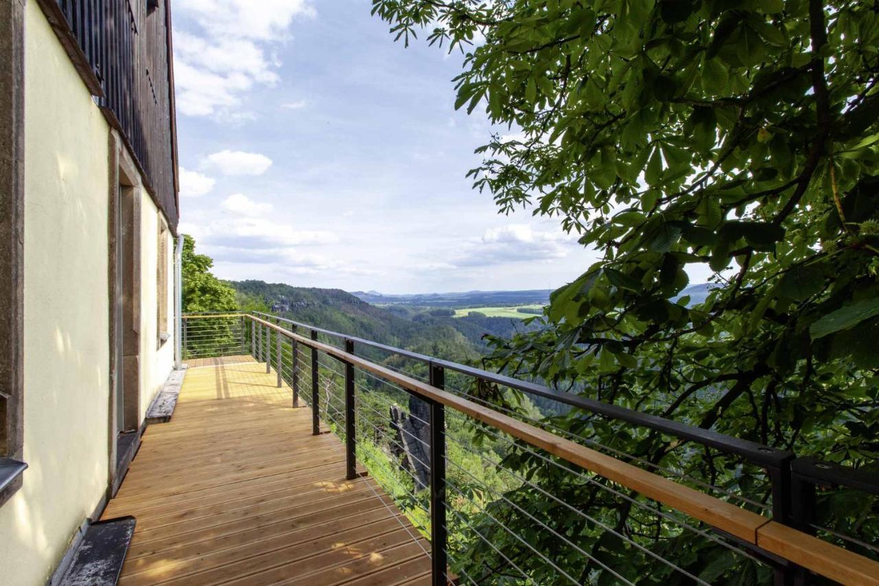 Hotel Brand-Baude Hohnstein Esterno foto