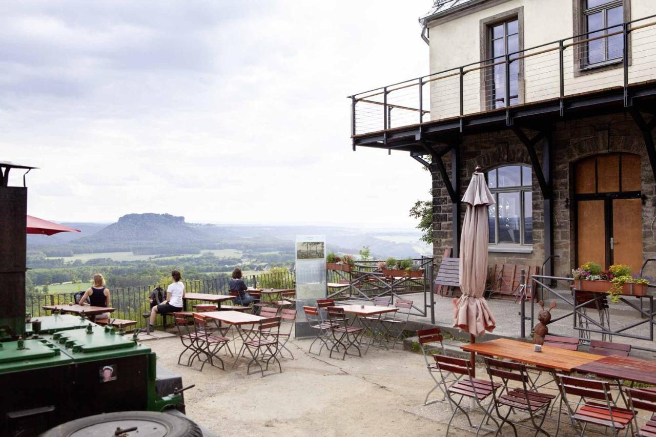 Hotel Brand-Baude Hohnstein Esterno foto